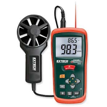 Extech EasyView CFM/CMM Vane Thermoanemometers